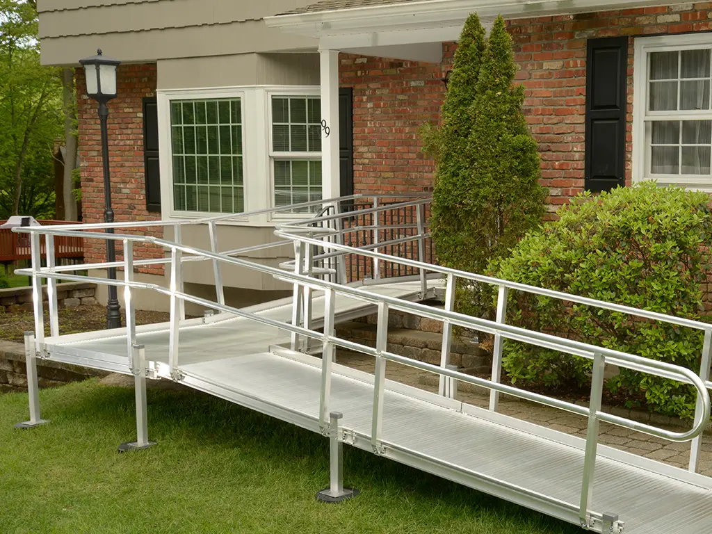 National Ramp Liberty Series solid-aluminum wheelchair ramp